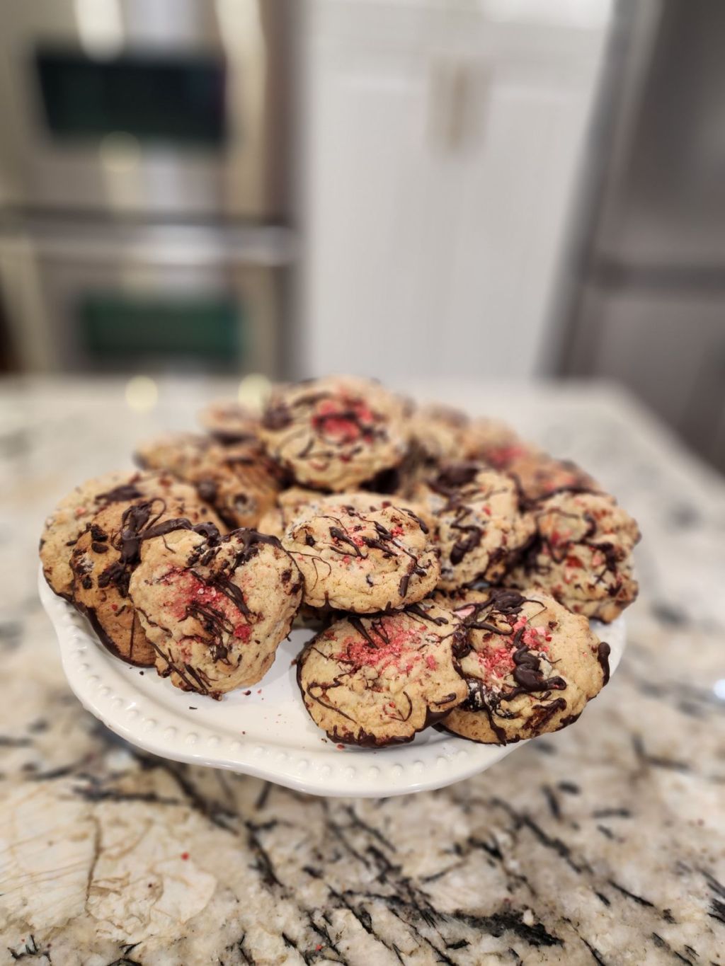 Chocolate Covered Strawberry Cookies